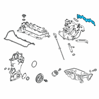 OEM 2018 Honda Accord Gasket, Intake Manifold Diagram - 17105-5K0-A01