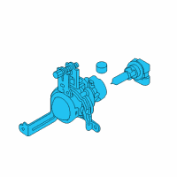 OEM 2017 Kia Rio Front Fog Lamp Assembly, Right Diagram - 922021W510