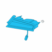 OEM 2014 Lincoln MKZ Tail Lamp Assembly Diagram - DP5Z-13405-A