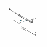 OEM 2003 Ford Crown Victoria Tube Diagram - 6W1Z-3A717-A