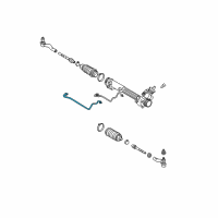 OEM 2007 Lincoln Town Car Tube Diagram - 6W1Z-3A714-A