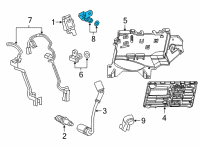OEM 2021 Chevrolet Tahoe Crankshaft Sensor Diagram - 12667201
