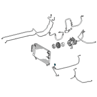 OEM 2002 Lexus LS430 Sensor, Air Conditioner Diagram - 88719-40020