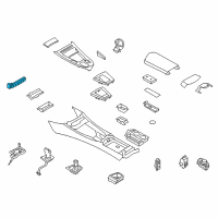 OEM 2013 BMW Z4 Switch Unit, Centre Console Diagram - 61-31-9-146-643