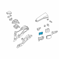 OEM 2017 Toyota Avalon Fuse Holder Diagram - 82620-33080