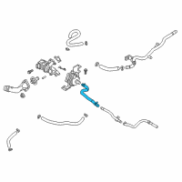 OEM 2018 Hyundai Sonata Hose Assembly-Electronic Water Pump Diagram - 36922-3D600