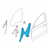 OEM 2016 BMW 328i GT xDrive Front Left Window Regulator Diagram - 51-35-7-339-591