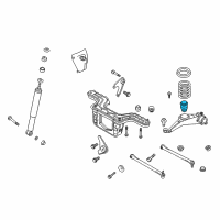 OEM 2002 Ford Escape Stopper Diagram - 9L8Z-18159-A