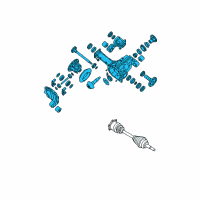 OEM 2010 Nissan Armada Drive Final Diagram - 38500-8S11A