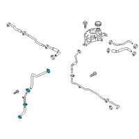 OEM Hyundai Clip-Hose Diagram - 14720-22006-S