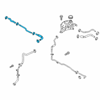 OEM 2019 Kia Niro Pipe Assembly-Water Diagram - 25443G2100