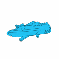 OEM 2018 Kia Optima Front Fog Lamp Assembly Diagram - 92201D5600