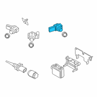 OEM 2019 BMW Z4 ULTRASONIC SENSOR, GLACIER S Diagram - 66-20-9-472-200