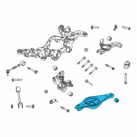 OEM 2018 Lincoln MKT Lower Control Arm Diagram - 8A8Z-5A649-C