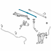 OEM 2014 Buick Encore Front Blade Diagram - 42733852