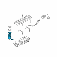 OEM Dodge Durango Module-Fuel Pump/Level Unit Diagram - 68027988AD