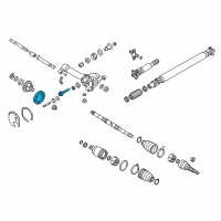 OEM 2015 Nissan Frontier Gear Set-Final Drive Diagram - 38100-EA28B