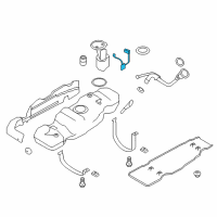 OEM 2010 Ford F-150 Fuel Gauge Sending Unit Diagram - 9L3Z-9A299-E