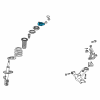 OEM Toyota Mirai Strut Mount Diagram - 48609-75020