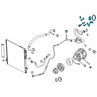 OEM 2021 Dodge Charger Clutch-A/C Compressor Diagram - 68232388AB