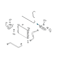 OEM Hyundai Azera Sensor Assembly-Oil Temperature Diagram - 39220-3C100