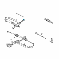 OEM Chevrolet Monte Carlo Adapter, Steering Column Dash Seal Diagram - 26076125