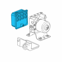 OEM Pontiac G6 Electronic Brake Control Module Kit Diagram - 22691089