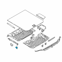 OEM BMW 640i xDrive Gran Turismo Lift Support Brackets Diagram - 51477423802