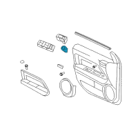 OEM Chrysler Sebring Switch-Mirror Diagram - V7700009AA