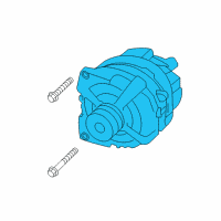 OEM 2018 Infiniti QX30 Alternator Assembly Diagram - 23100-5DC3A