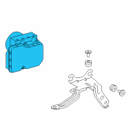 OEM 2015 Toyota Corolla Actuator Diagram - 44050-02691