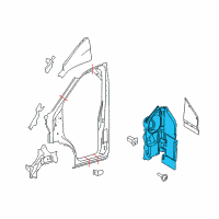 OEM Fuel Pocket Diagram - CK4Z-5427936-J