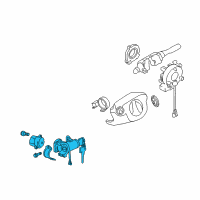 OEM 2013 Nissan Cube Key Set Diagram - 99810-1FC1B