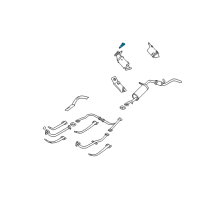 OEM Nissan Xterra Gasket Diagram - 20813-4S000