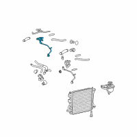 OEM 2012 Ford Mustang Hose & Tube Assembly Diagram - 7R3Z-6B851-A