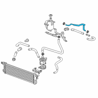 OEM 2015 Chevrolet Spark EV Overflow Hose Diagram - 95281138