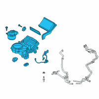 OEM Ford Transit-350 HD Heater Assembly Diagram - BK3Z-18K463-J