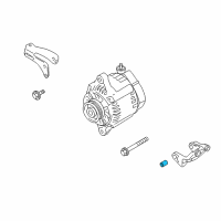 OEM Chevrolet Tracker Bush, Generator Mounting (On Esn) Diagram - 91174378