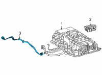 OEM 2018 Toyota Mirai Cable Diagram - 23CA1-77010