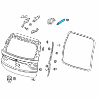 OEM Honda Spring Assy., Power Tailgate Diagram - 74981-THR-A01