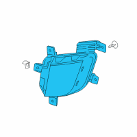 OEM Daytime Run Lamp Diagram - 22874971