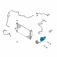 OEM 2016 Nissan NV200 Compressor Wo Cl Diagram - 92610-JN30B