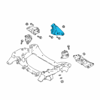 OEM 2020 Kia Stinger Engine Mounting Support Bracket Diagram - 21826J5300