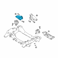 OEM 2020 Kia Stinger Engine Mounting Support Bracket Diagram - 21825J5300