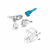 OEM 2009 Lexus RX350 Switch, Windshield WIPER Diagram - 84652-47040