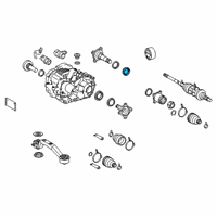 OEM 2017 Lexus RX450h Seal, Type T Oil Diagram - 90311-38085