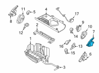 OEM Kia Niro EV Mode Actuator, Right Diagram - 97154Q4100