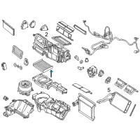 OEM Lincoln In-Car Sensor Diagram - 6E5Z-19C734-BA