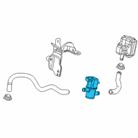 OEM Honda Clarity Valve Assembly, Purge Control Solenoid Diagram - 36162-5R7-A01