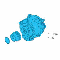 OEM 2017 Ford Mustang Alternator Diagram - GR3Z-10346-K